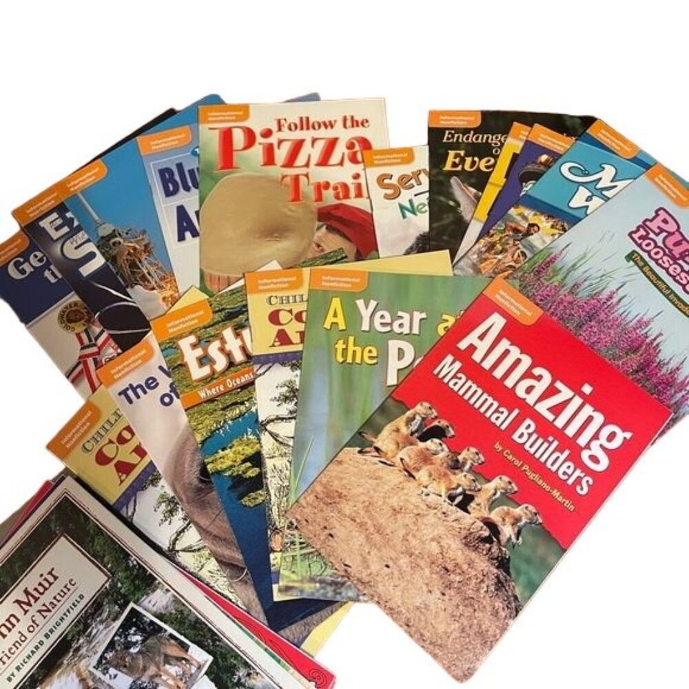 MacMillan McGraw-Hill Book Leveled Readers Library Lot 24 Homeschool Learning